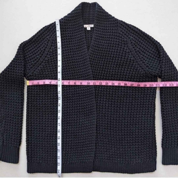 Gap rib knit black cardigan sweater, women's xs - Picture 6 of 6